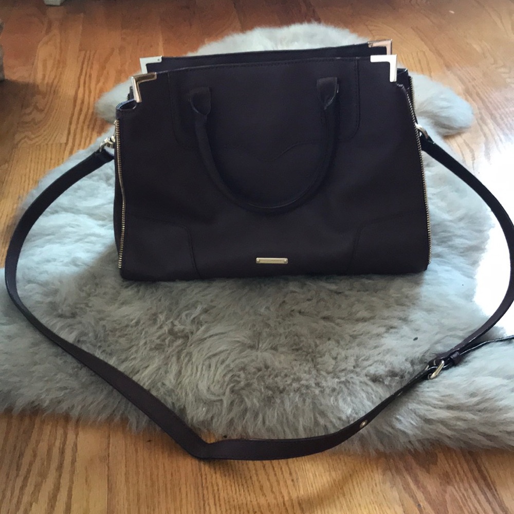 Rebecca Minkoff burgundy satchel - Picture 2 of 4
